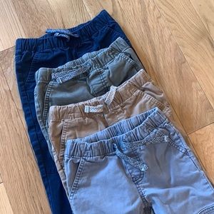 3T Cat & Jack khaki jogger bundle